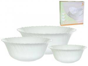 Набор салатников 3 предмета (17,5см, 20см, 22,5см) Без деколи