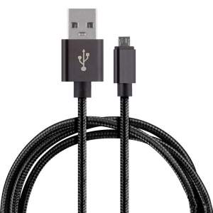 «Кабель для мобильных устройств Energy ET-25 USB/MicroUSB, черный» - фото 1