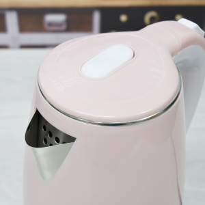 «Чайник электрический 1,8л ENERGY E-261 диск, двойной корпус, розовый» - фото 1