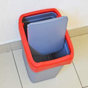 «Контейнер для мусора 10л "Smart Bin", красный» - фото 3