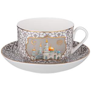 «Чайный набор 12 предметов 280мл "Мечеть" 85-1995» - фото 1