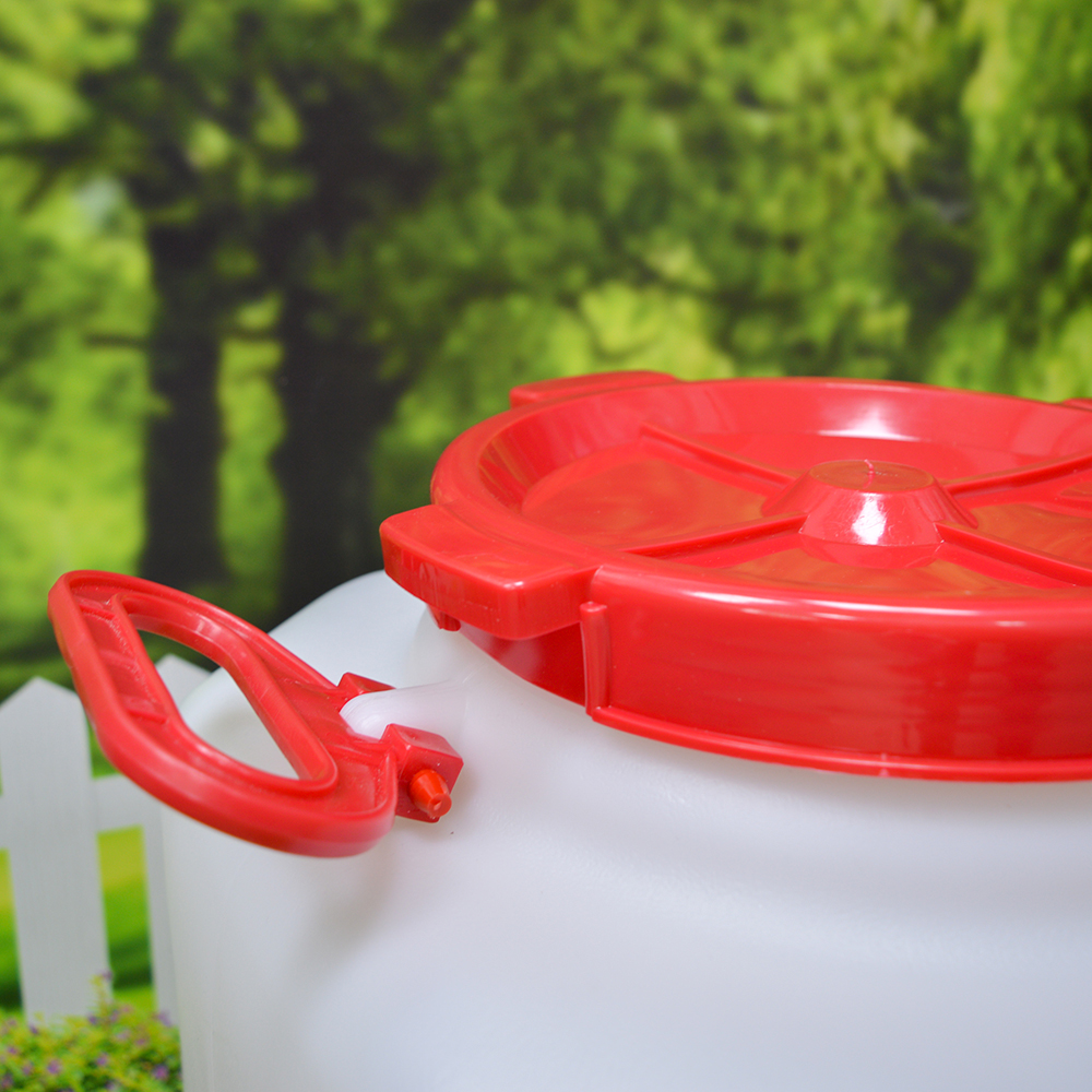 «Бочка 40л Дачная квадратная белая» - фото 2