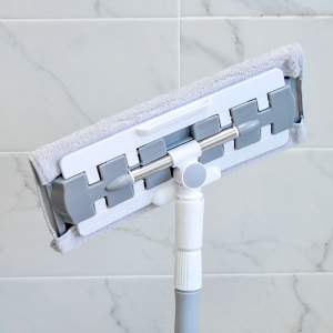 Швабра с насадкой из микрофибры 15*36*120см, металл, пластик PVC