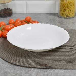 Тарелка суповая 24см Без деколи, стеклокерамика