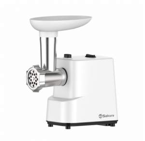 Мясорубка электрическая SA-6429W, 1500Вт, реверс, белая
