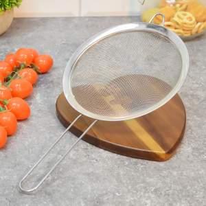 Сито 180мм нерж с металлической ручкой