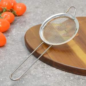 Сито 80мм нерж с металлической ручкой