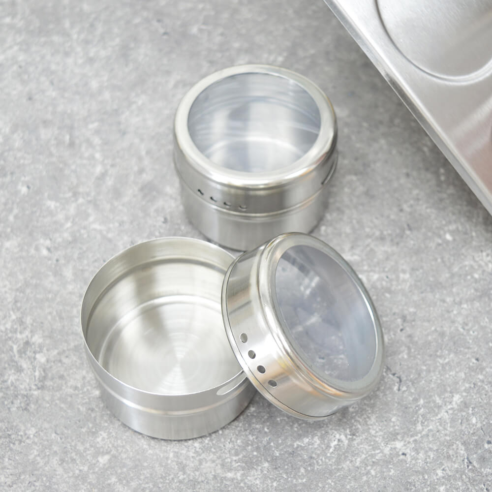 «Набор для специй 10 предметов, на магните, 24 специи внутри, MB 40471» - фото 3