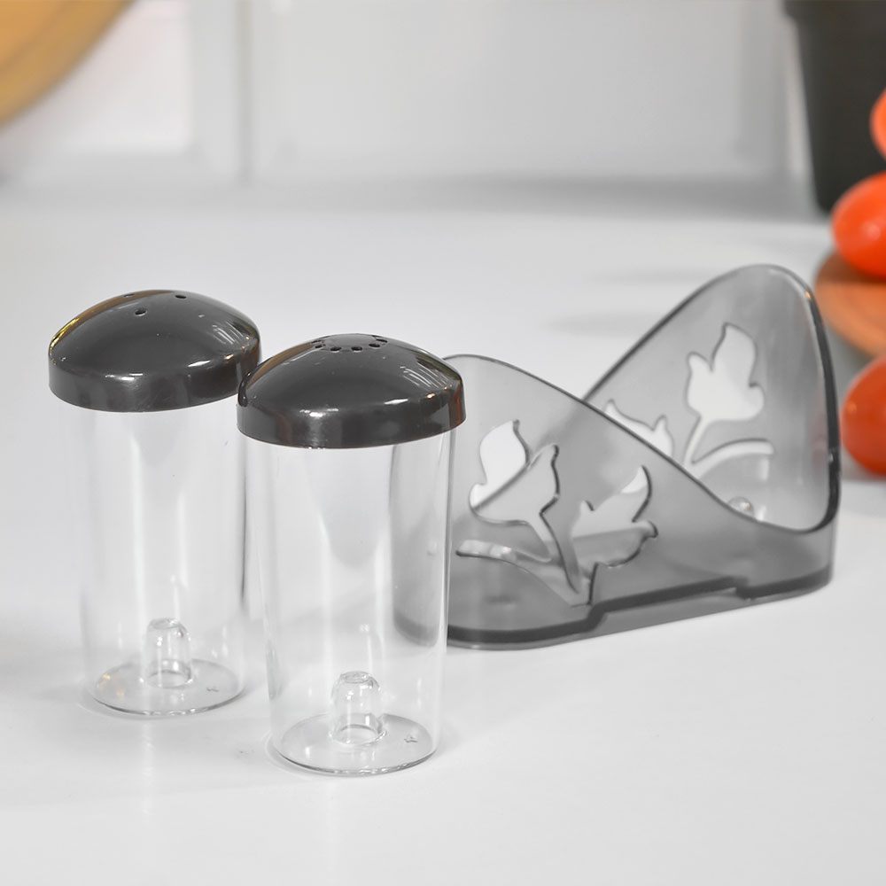 «Набор для специй 2 предмета "Basilic", цвет шерл» - фото 2