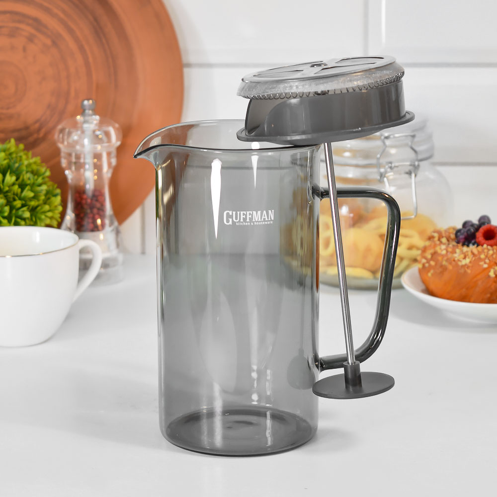 «Френч-пресс 1л "Smoke Gray" F01-020LGR» - фото 1