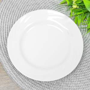 Тарелка 175мм мелкая форма Голубка Без деколи